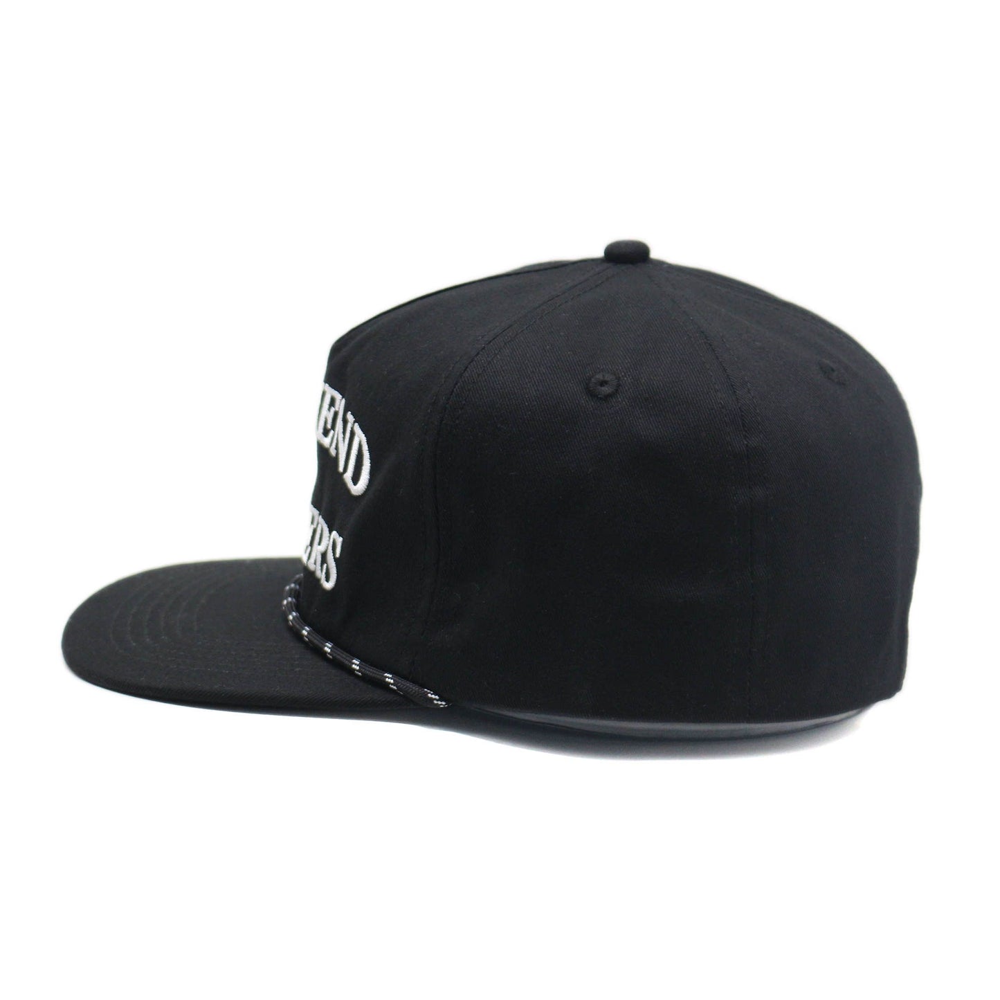 Weekend Golfers Rope Cap - Black